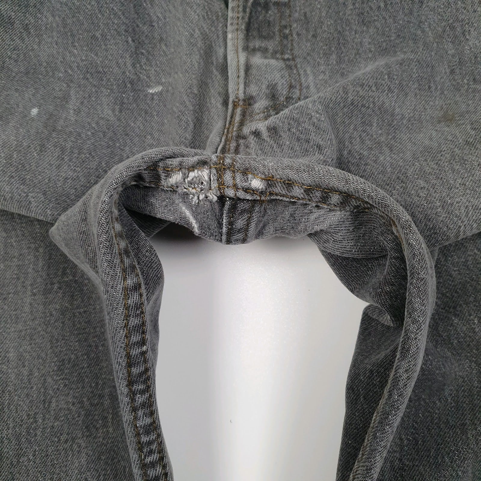 Mens Grey Levis Vintage 90s Made In USA  Jeans