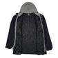 Mens Navy Wrangler Chore Hoodie  Coat