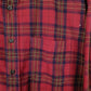 Mens Red L.L.Bean Flannel  Shirt