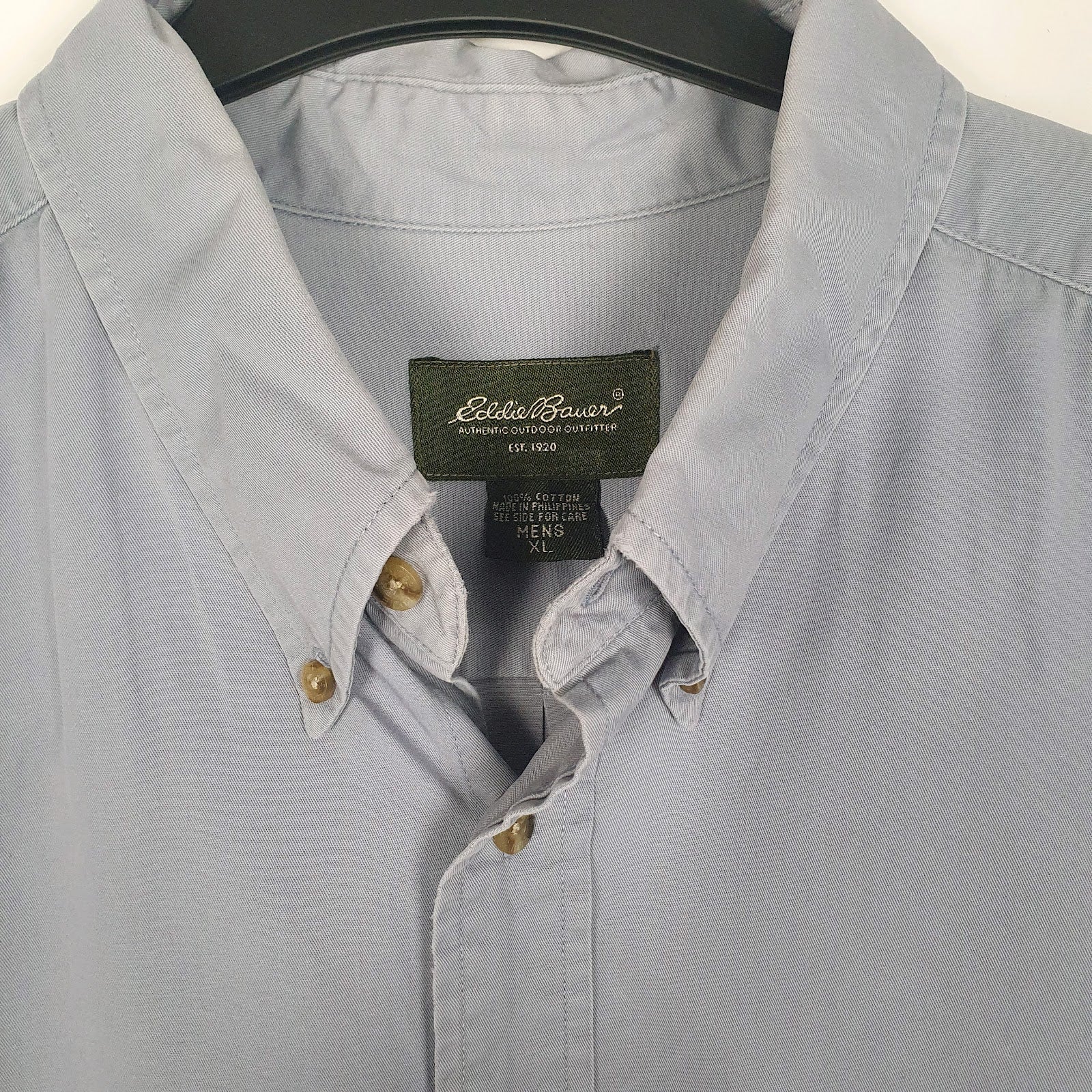 Mens Blue Eddie Bauer   Shirt