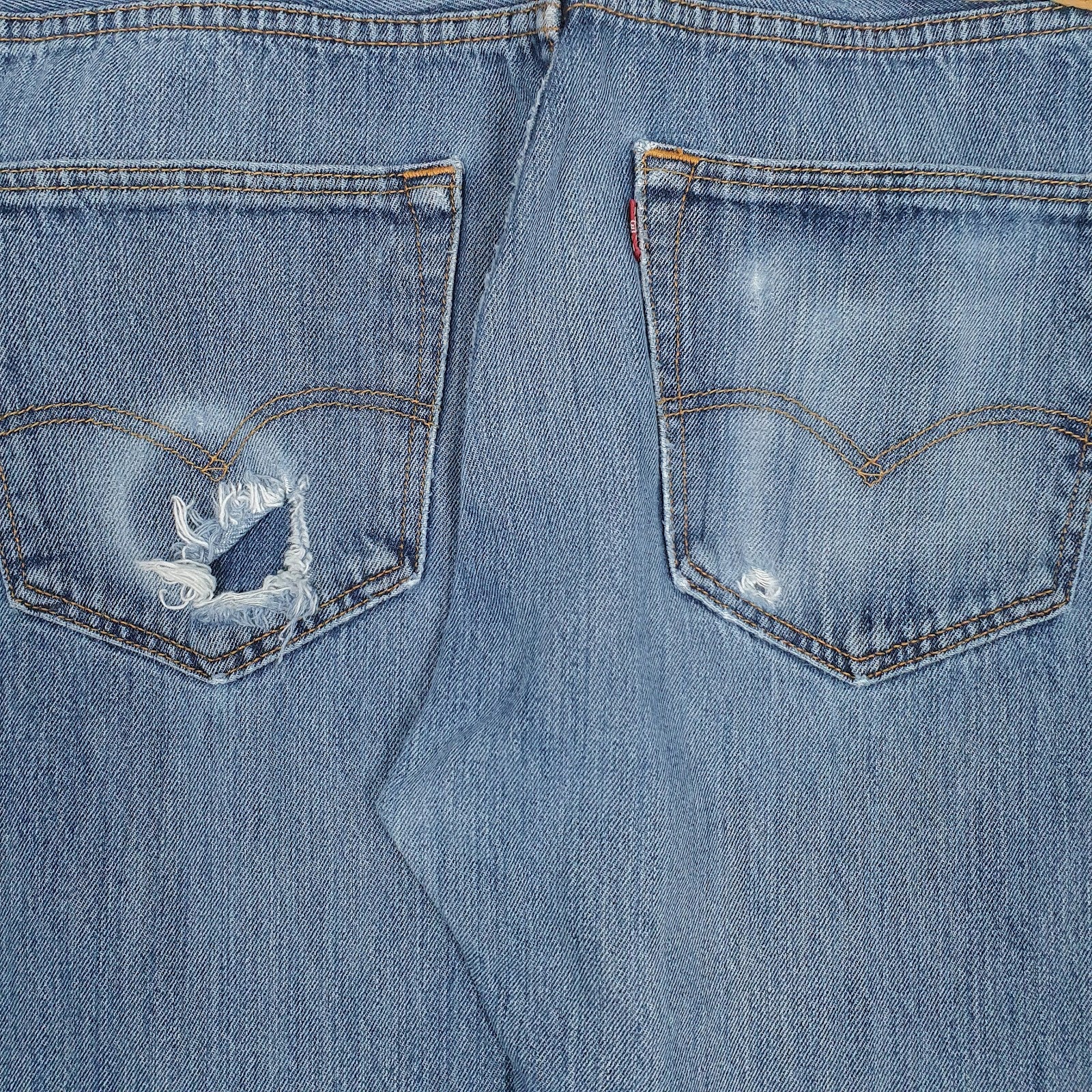 Mens Blue Levis   Jeans