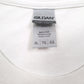 Mens White Gildan Long Beadh Poly Jack Rabbits  T Shirt