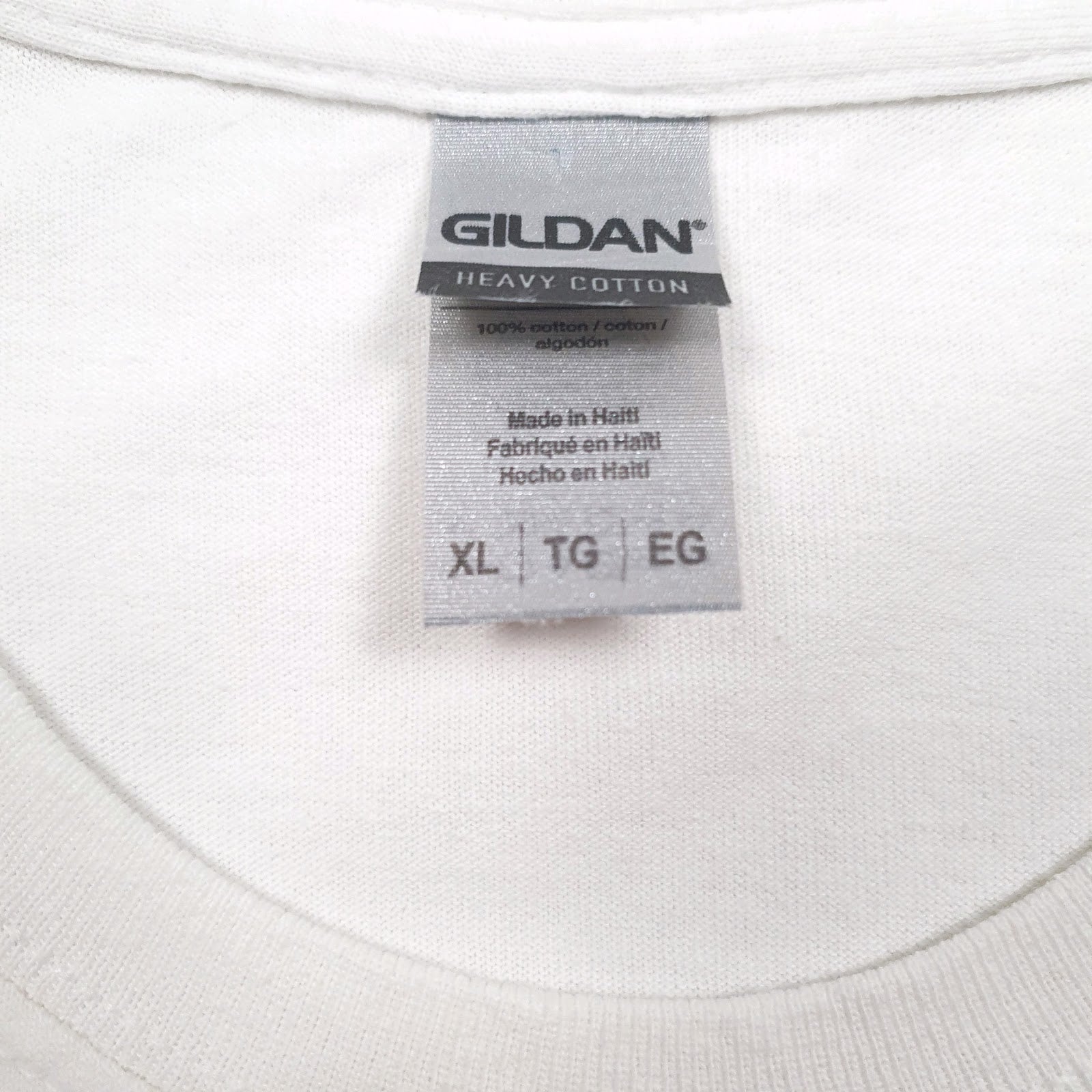 Mens White Gildan Long Beadh Poly Jack Rabbits  T Shirt
