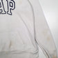 Womens White GAP  Hoodie Jumper