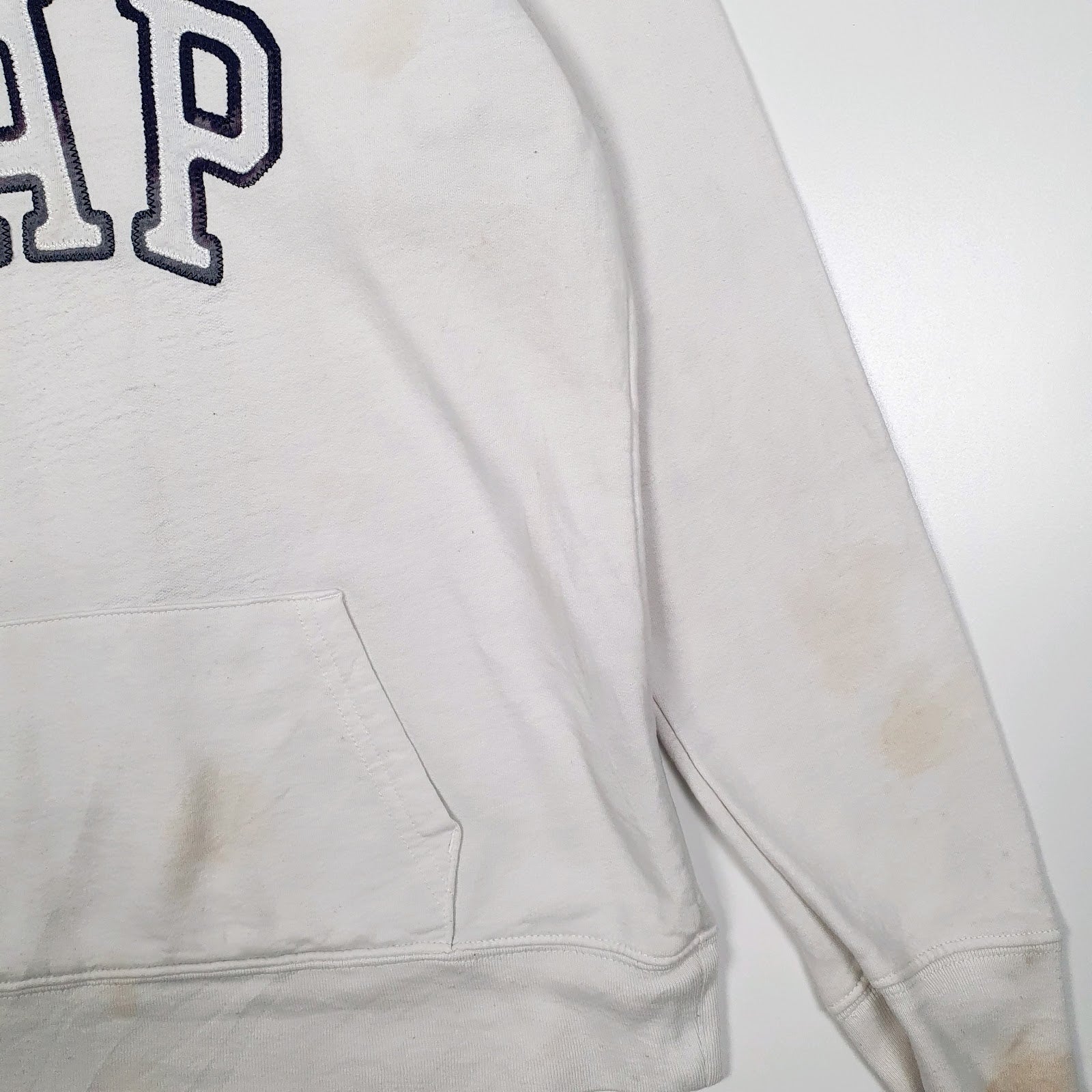 Womens White GAP  Hoodie Jumper