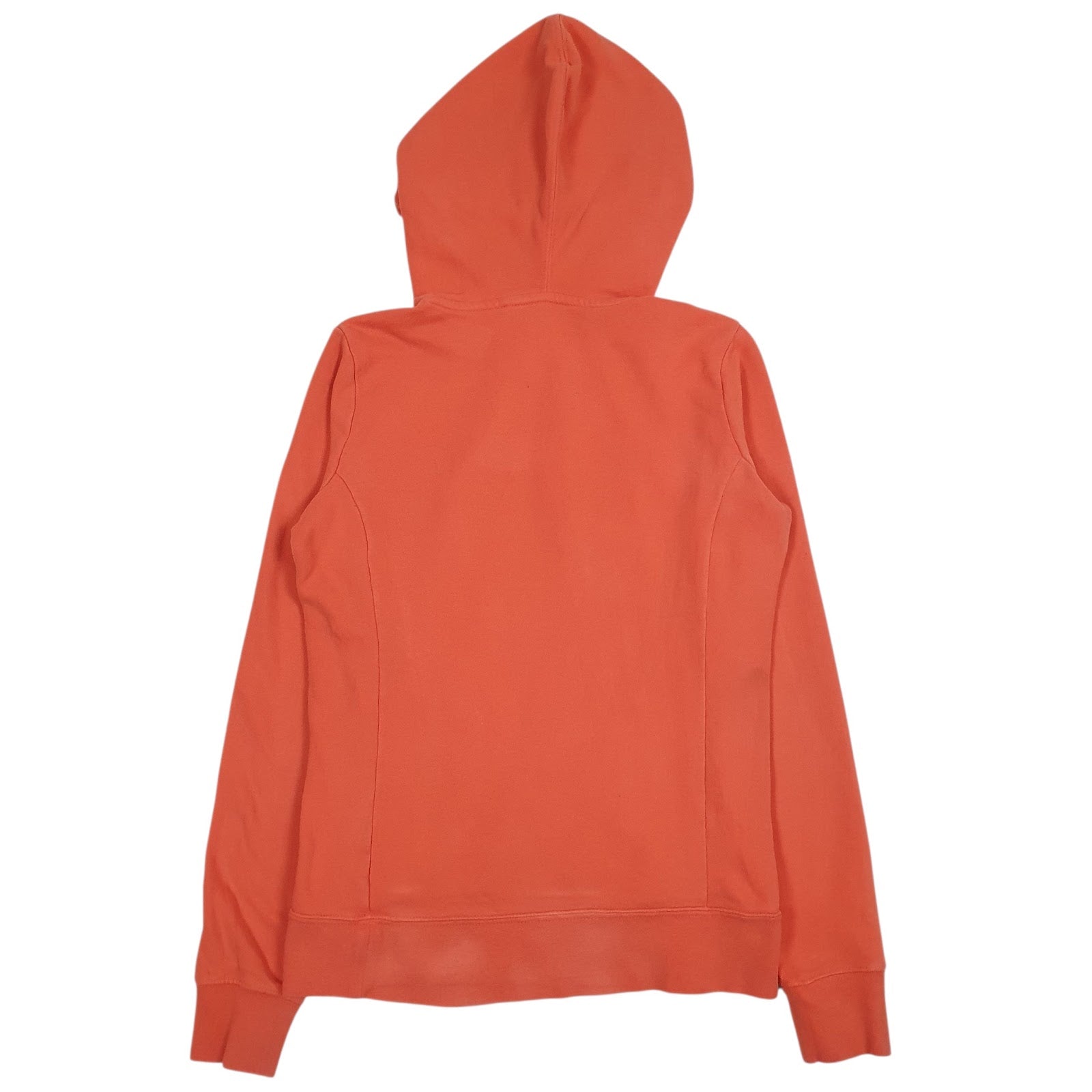 Womens Orange The North Face Spellout Hoodie Jumper
