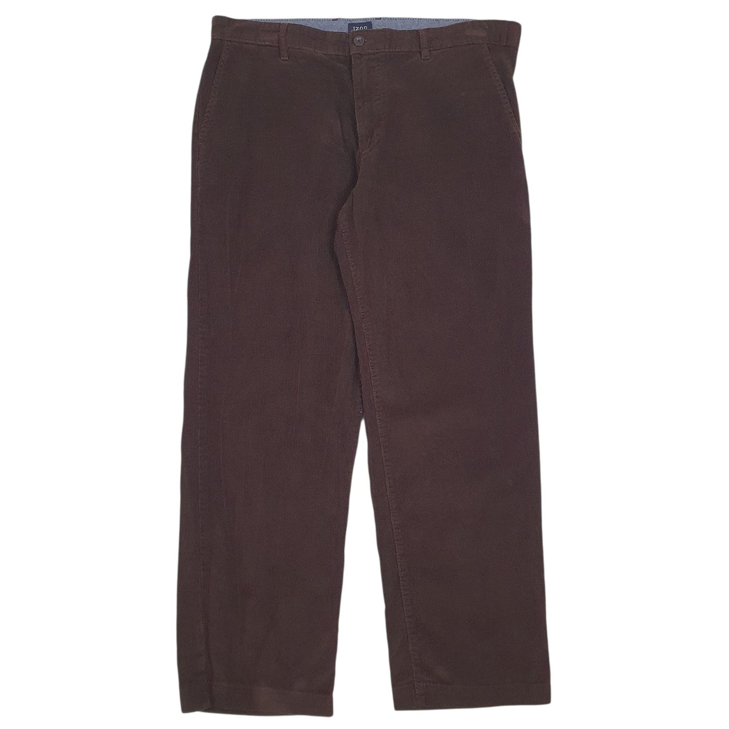 Mens Brown Izod  Corduroy Trousers