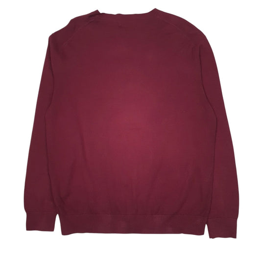 Mens Red Nautica  Crewneck Jumper
