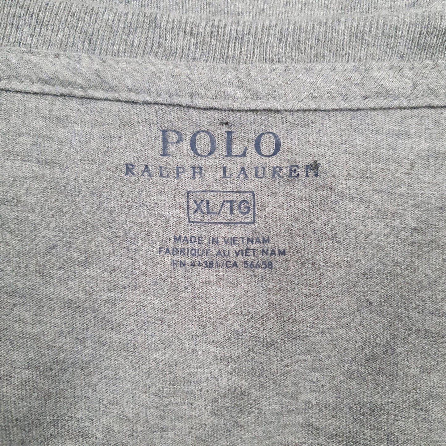 Mens Grey Polo Ralph Lauren   T Shirt