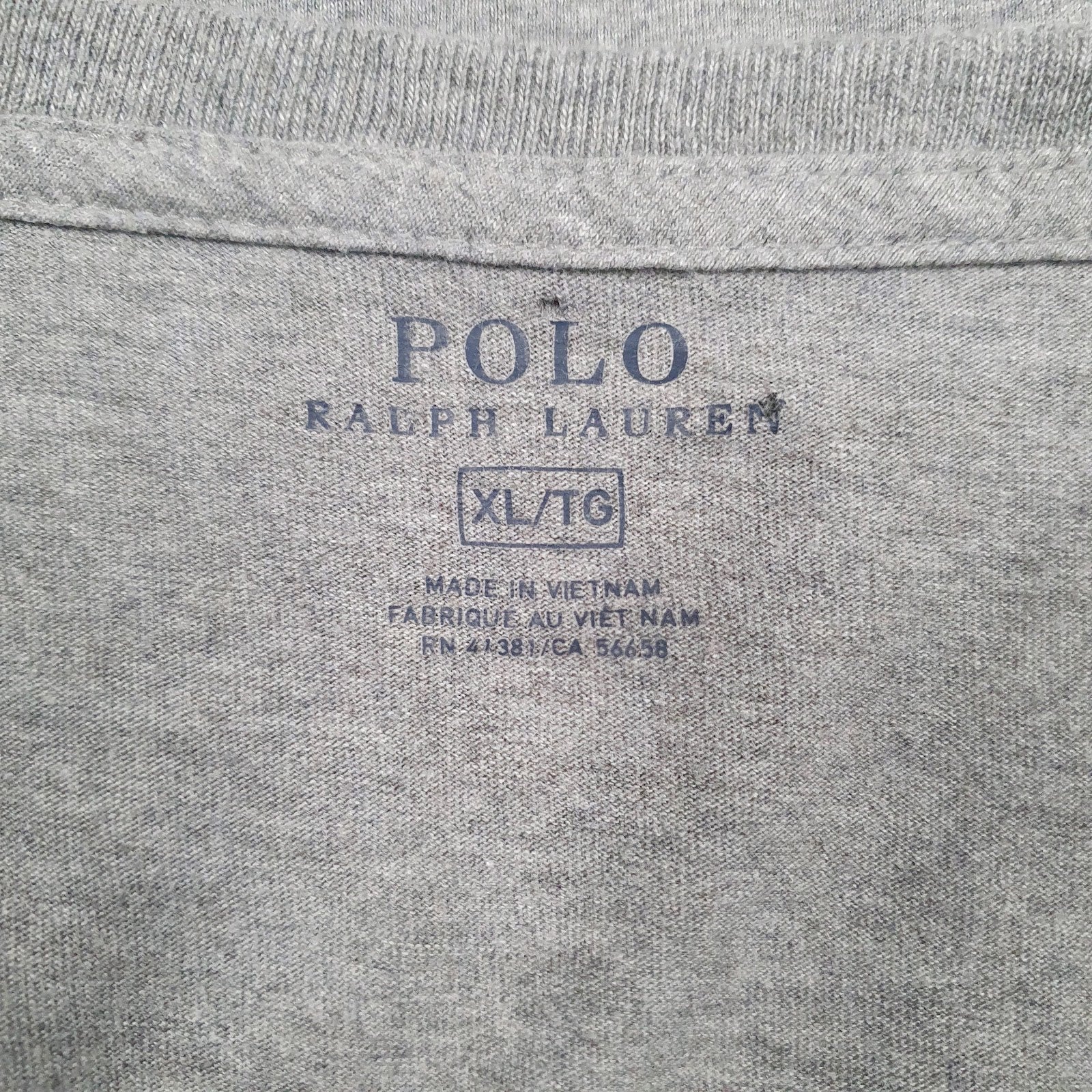 Mens Grey Polo Ralph Lauren   T Shirt