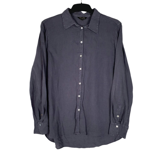 Mens Grey Massimo Dutti  Long Sleeve Shirt