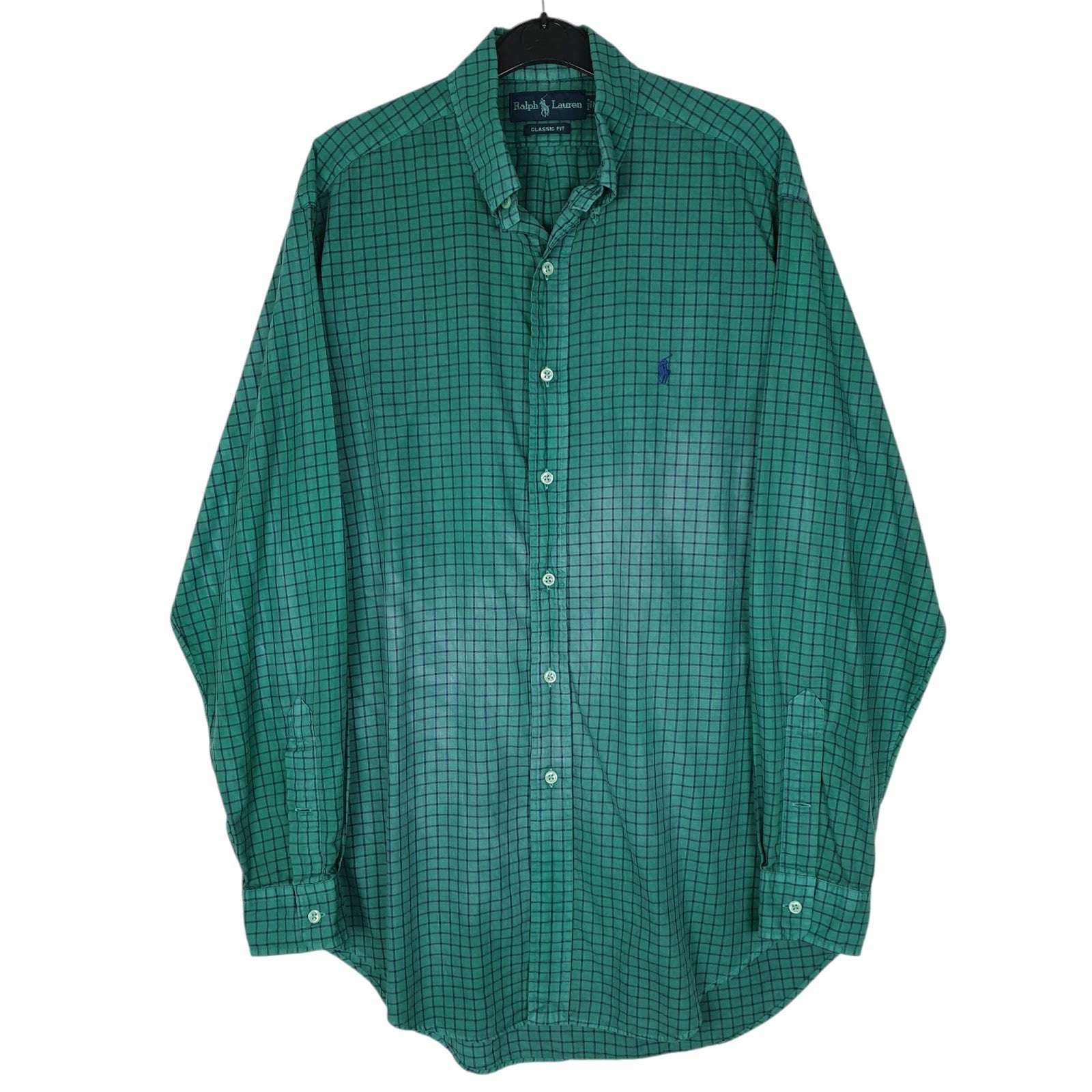Mens Green Ralph Lauren  Long Sleeve Shirt