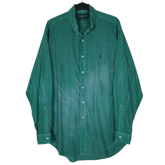 Mens Green Ralph Lauren  Long Sleeve Shirt