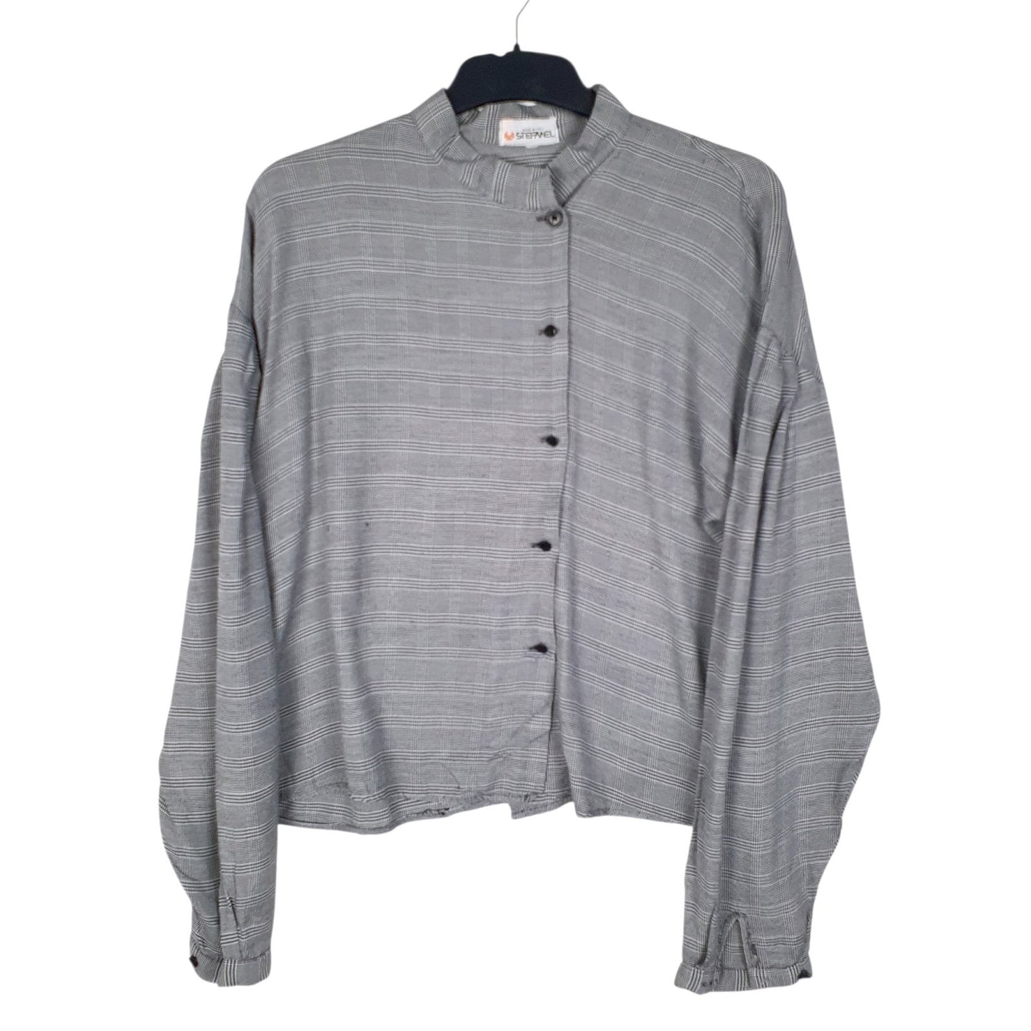 Womens Grey Stefanel  Long Sleeve Shirt