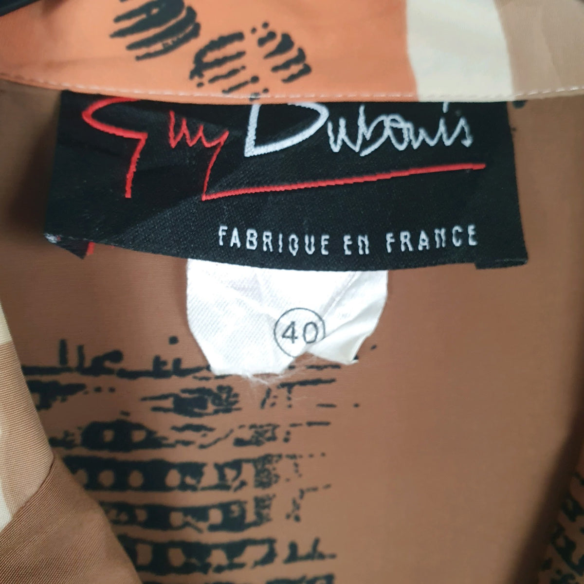Womens Brown Guy Dubois   Shirt