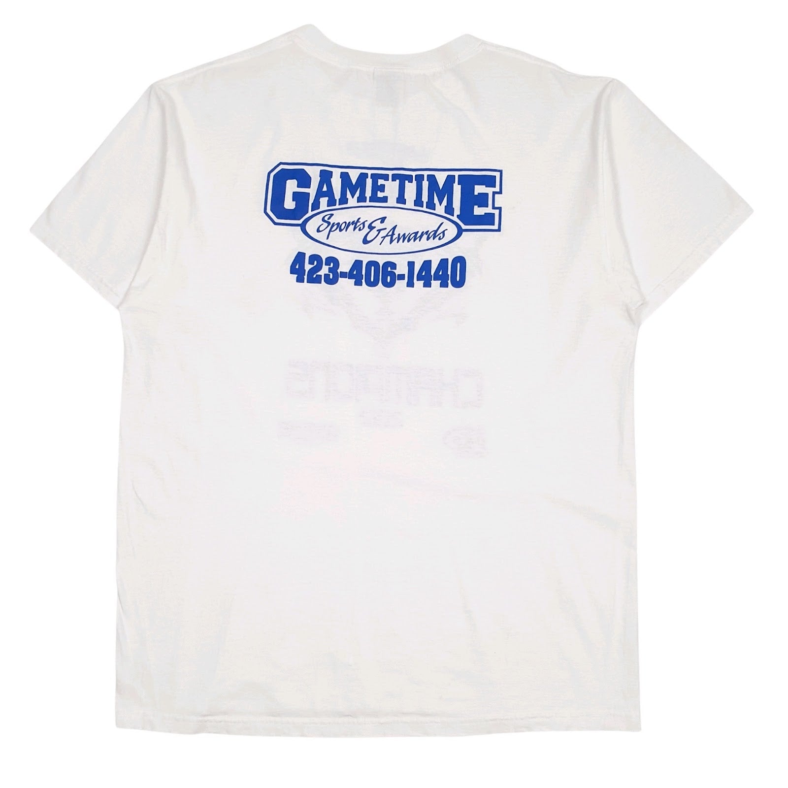 Mens White Fruit Of The Loom USSA Tournament Champions  T Shirt