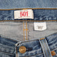 Mens Blue Levis  Full Zip Jeans