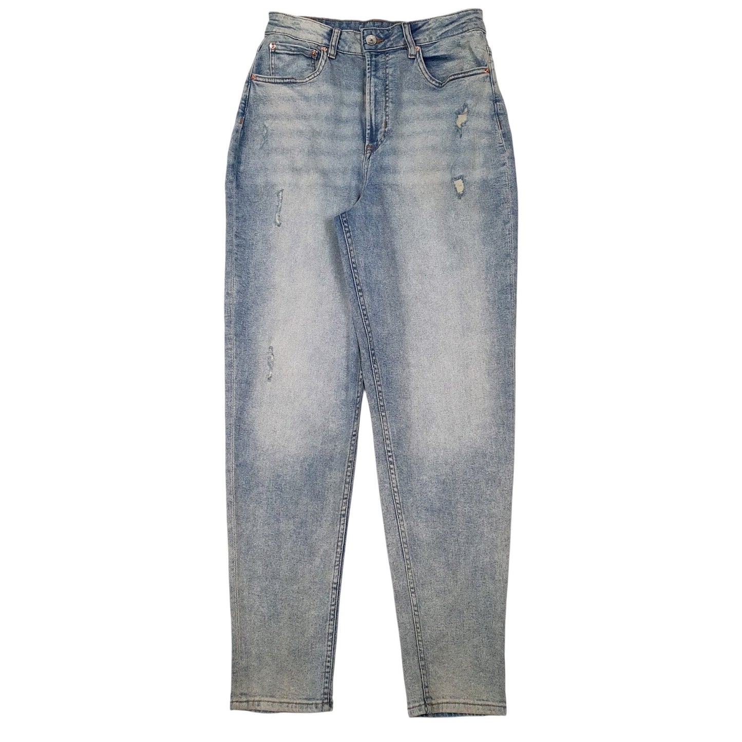 Womens Blue H&M Distressed Casual JeansW29 L30