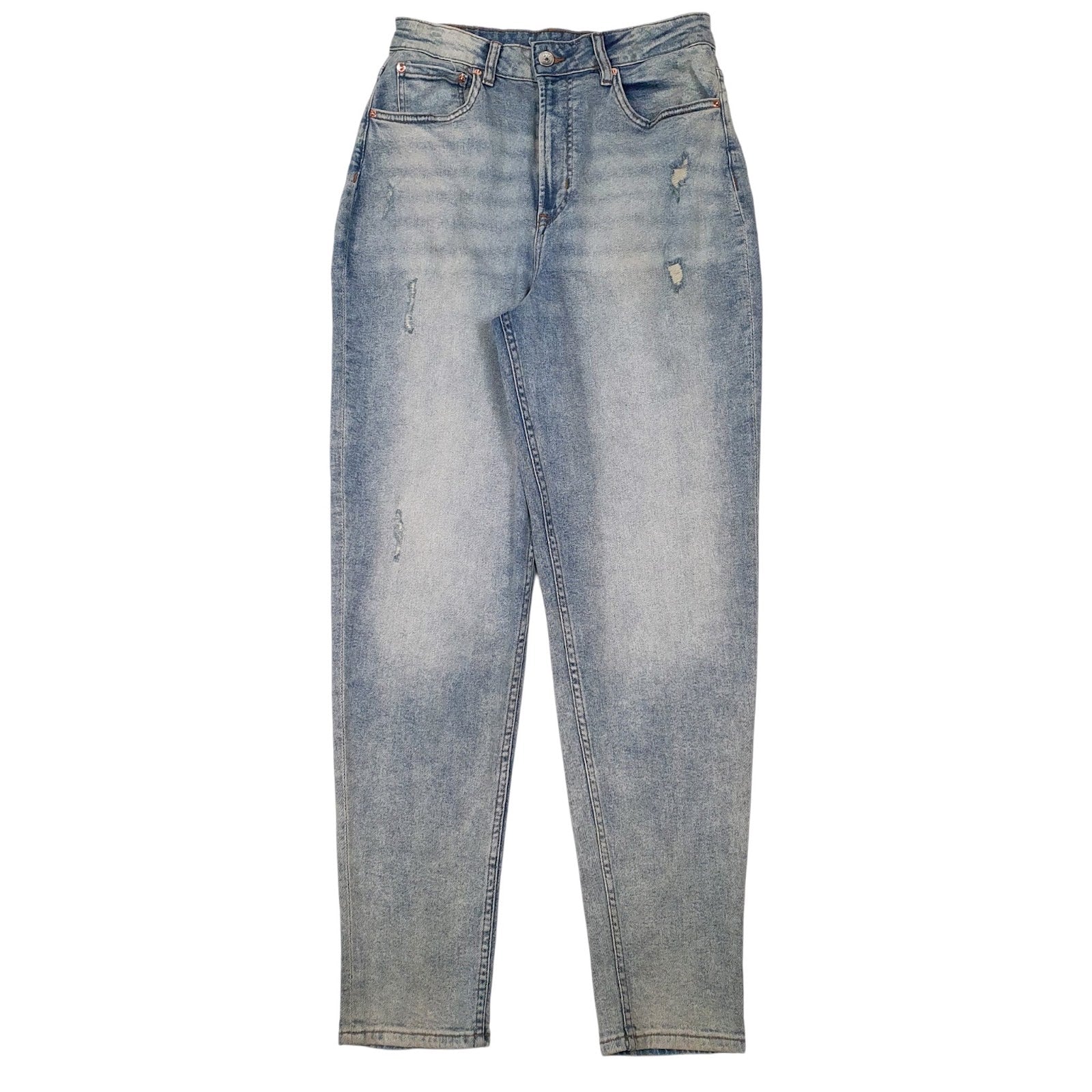 Womens Blue H&M Distressed Casual JeansW29 L30