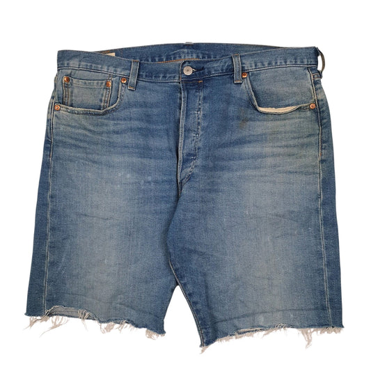 Mens Blue Levis 501 Denim Shorts