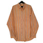 Mens Orange Marlboro Classics Vintage 90s Long Sleeve Shirt