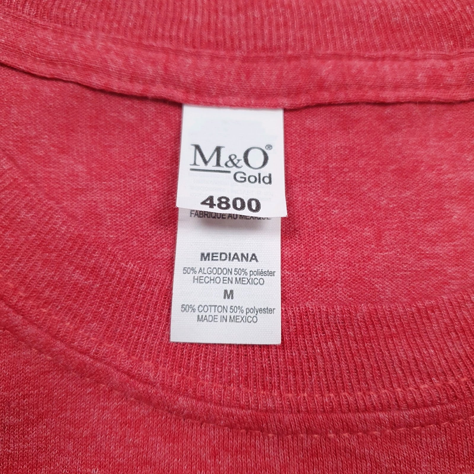 Mens Red M&O Colonel Wheeler Bulldogs  T Shirt
