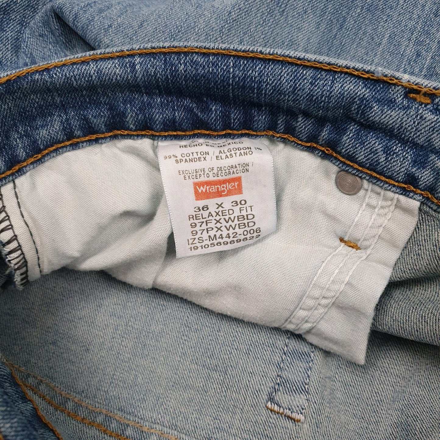 Mens Blue Wrangler   Jeans