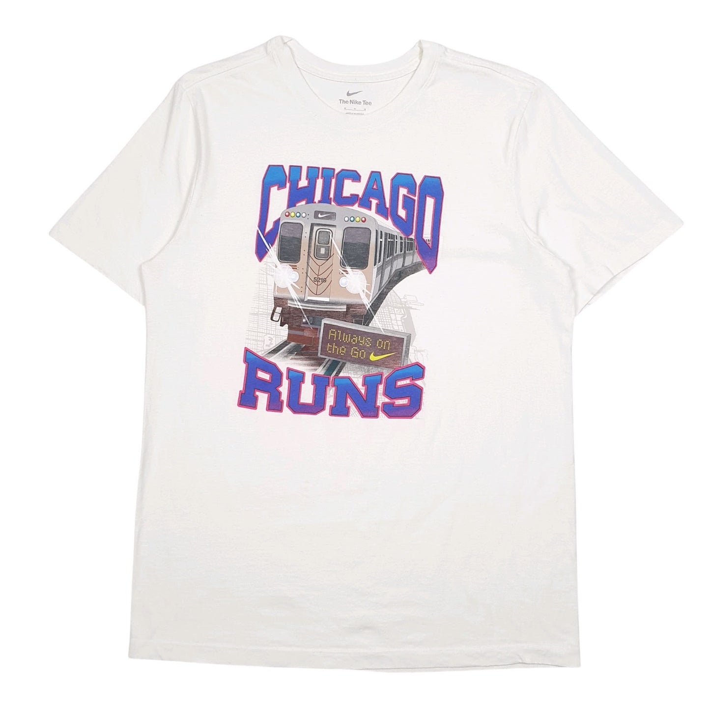 Mens White Nike  Short Sleeve T Shirt
