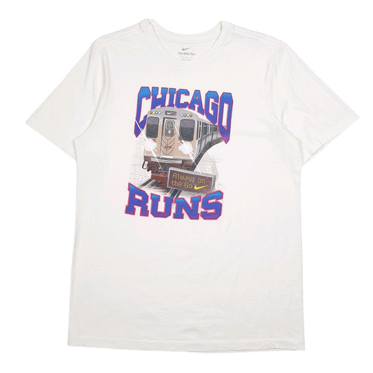 Mens White Nike  Short Sleeve T Shirt