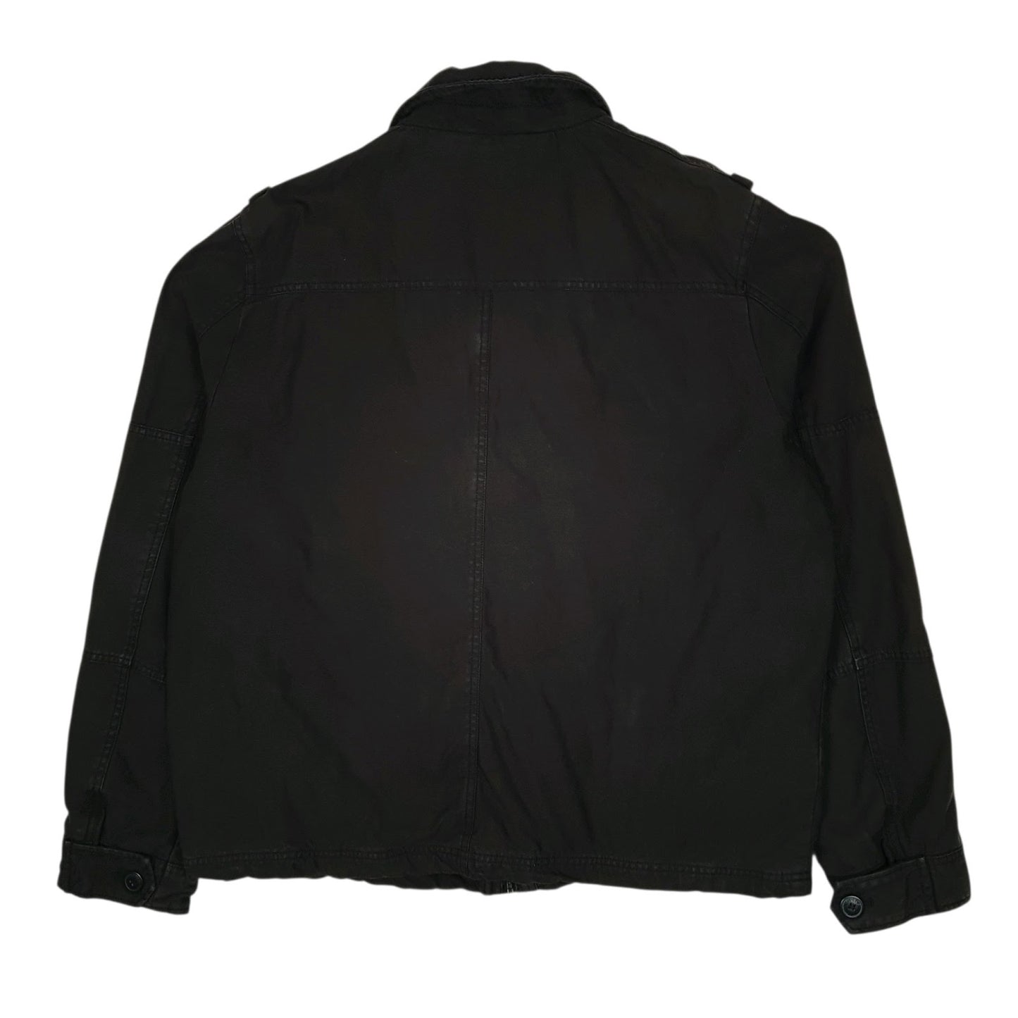 Mens Black Levis Bomber  Coat