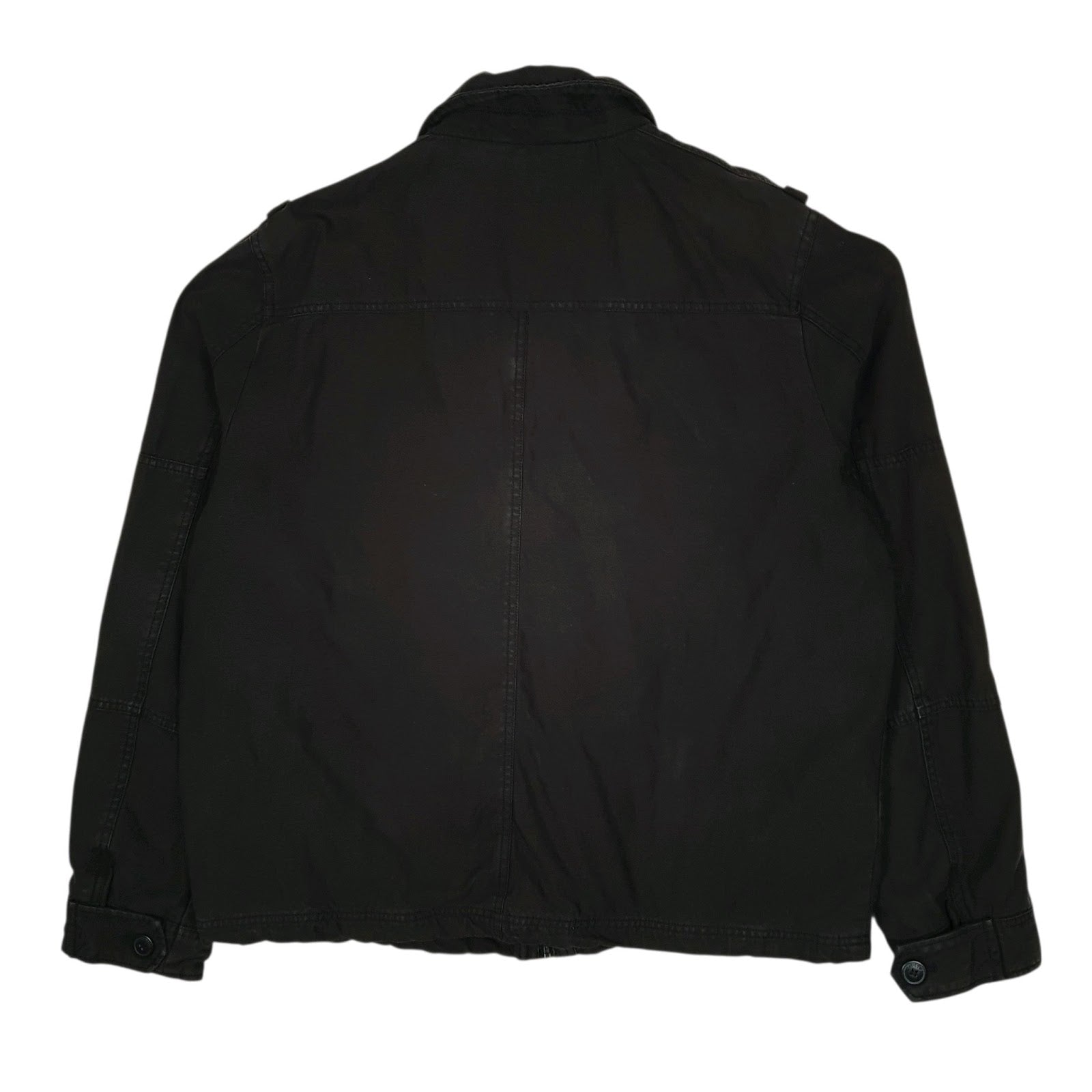 Mens Black Levis Bomber  Coat