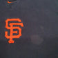 Mens Black Nike Vintage 00s MLB San Francisco Giants  T Shirt
