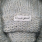 Womens Blue Roode Poat Knit Turtle Neck Jumper