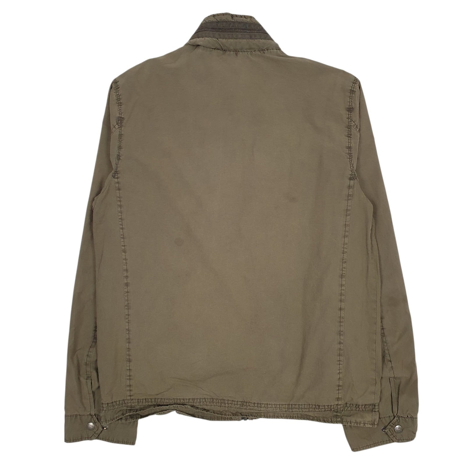 Mens Green Levis Hooded  Coat