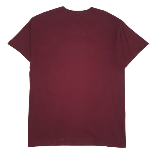 Mens Burgundy Russel Athletic Montana Grizzlies  T Shirt