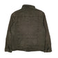 Mens Green Levis Sherpa Lined Military Bomber  Coat