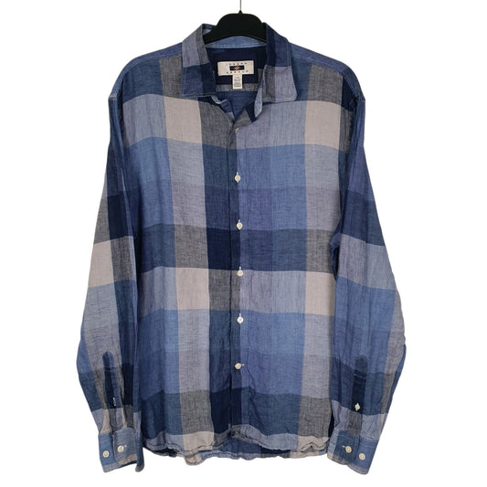 Mens Blue Joseph Abboud  Long Sleeve Shirt