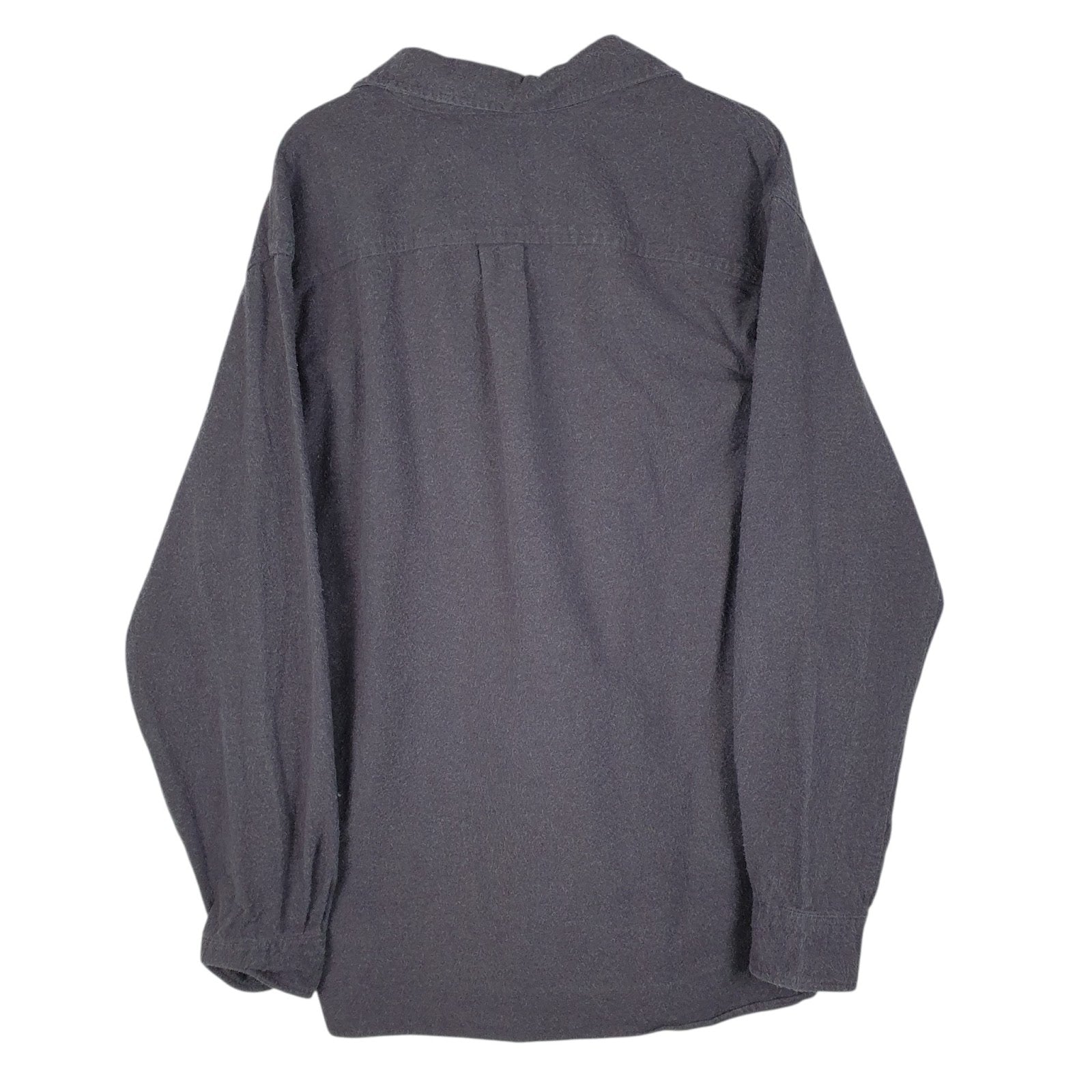 Mens Grey L.L.Bean Chamois  Shirt