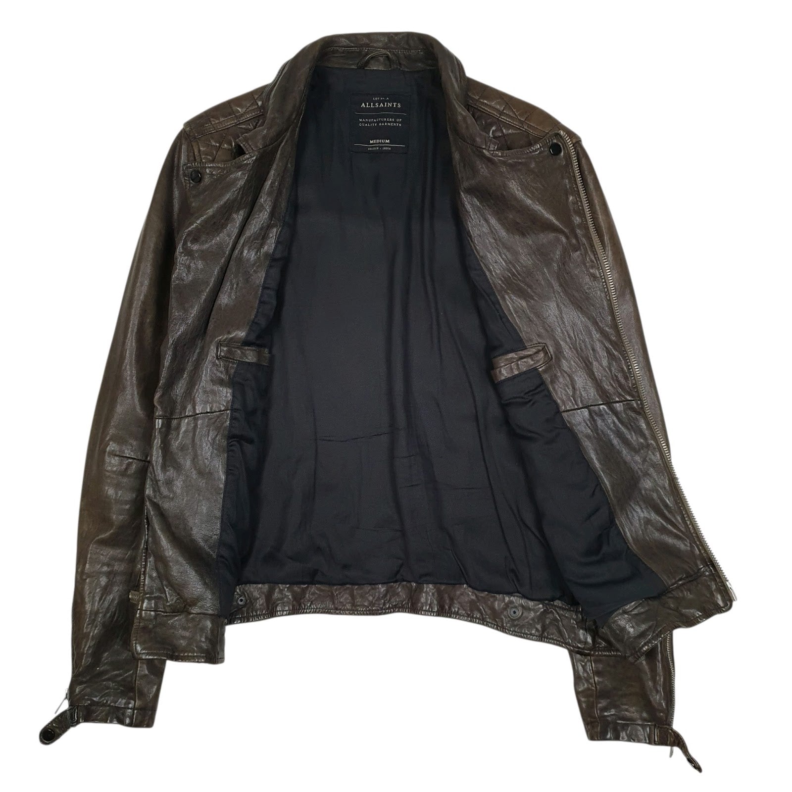Mens Brown AllSaints   Coat