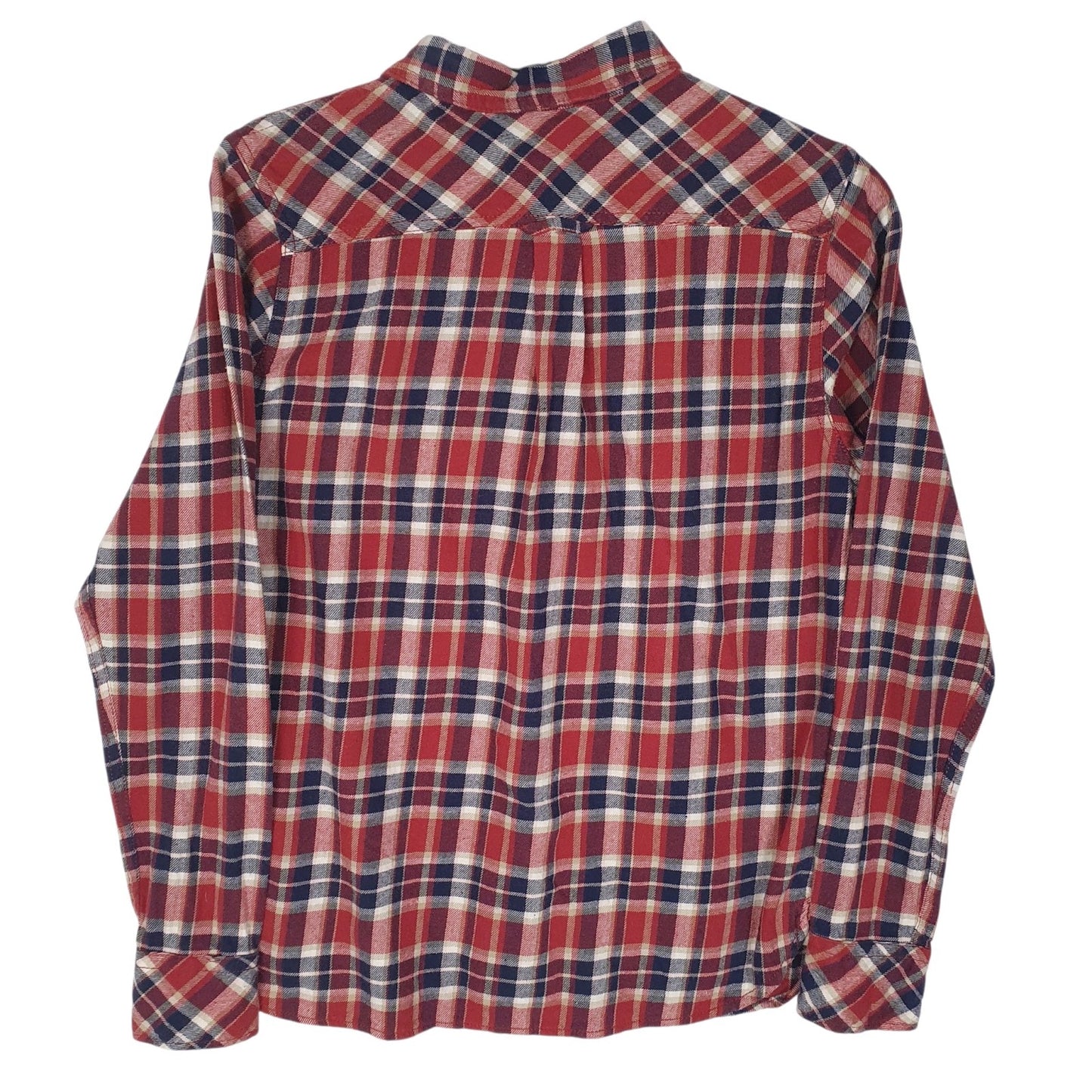 Womens Red Earth Flannel  Shirt