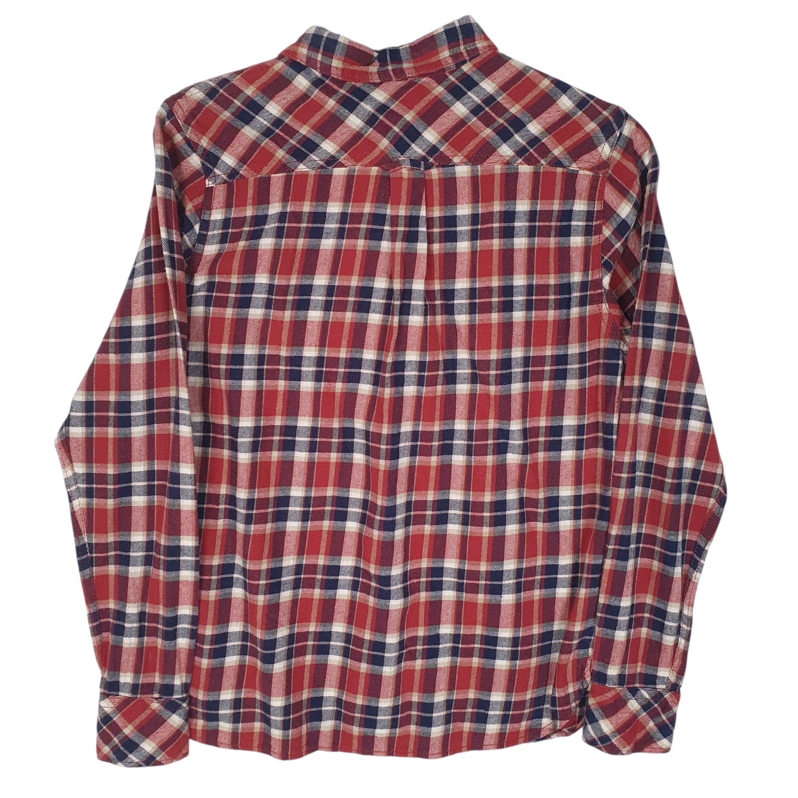 Womens Red Earth Flannel  Shirt