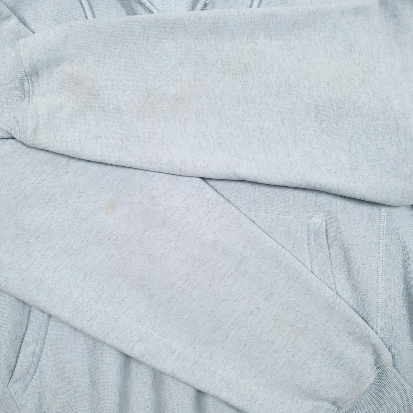 Mens Blue Champion Reverse Weave Hoodie Jumper