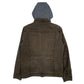 Mens Green Levis Sherpa Lined  Coat