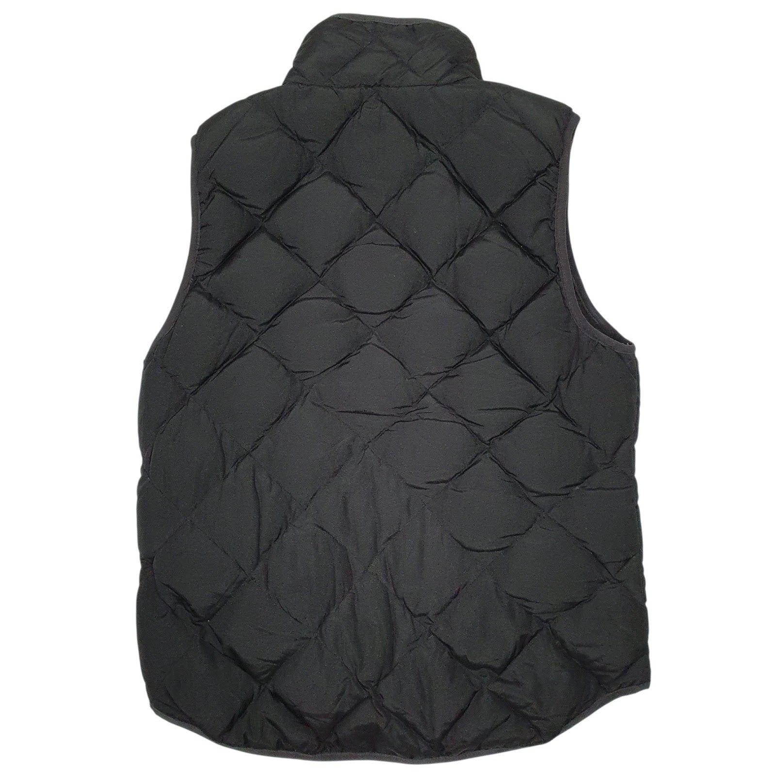 Womens Black Woolrich Quilted Gilet Vest Bodywarmer  Coat