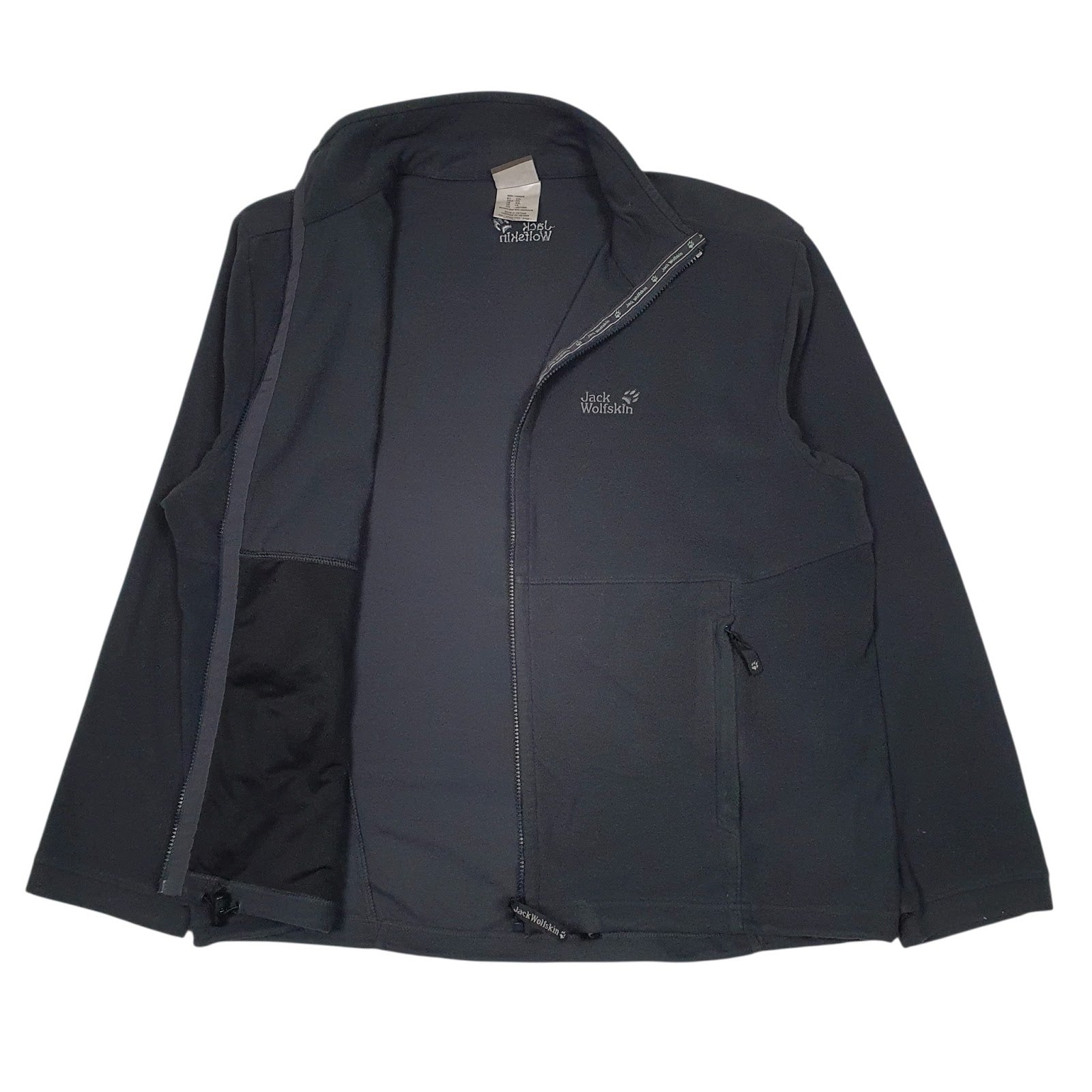 Mens Grey Jack Wolfskin  Full Zip Jumper