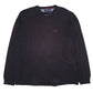 Mens Black Tommy Hilfiger Knitwear Crewneck Jumper