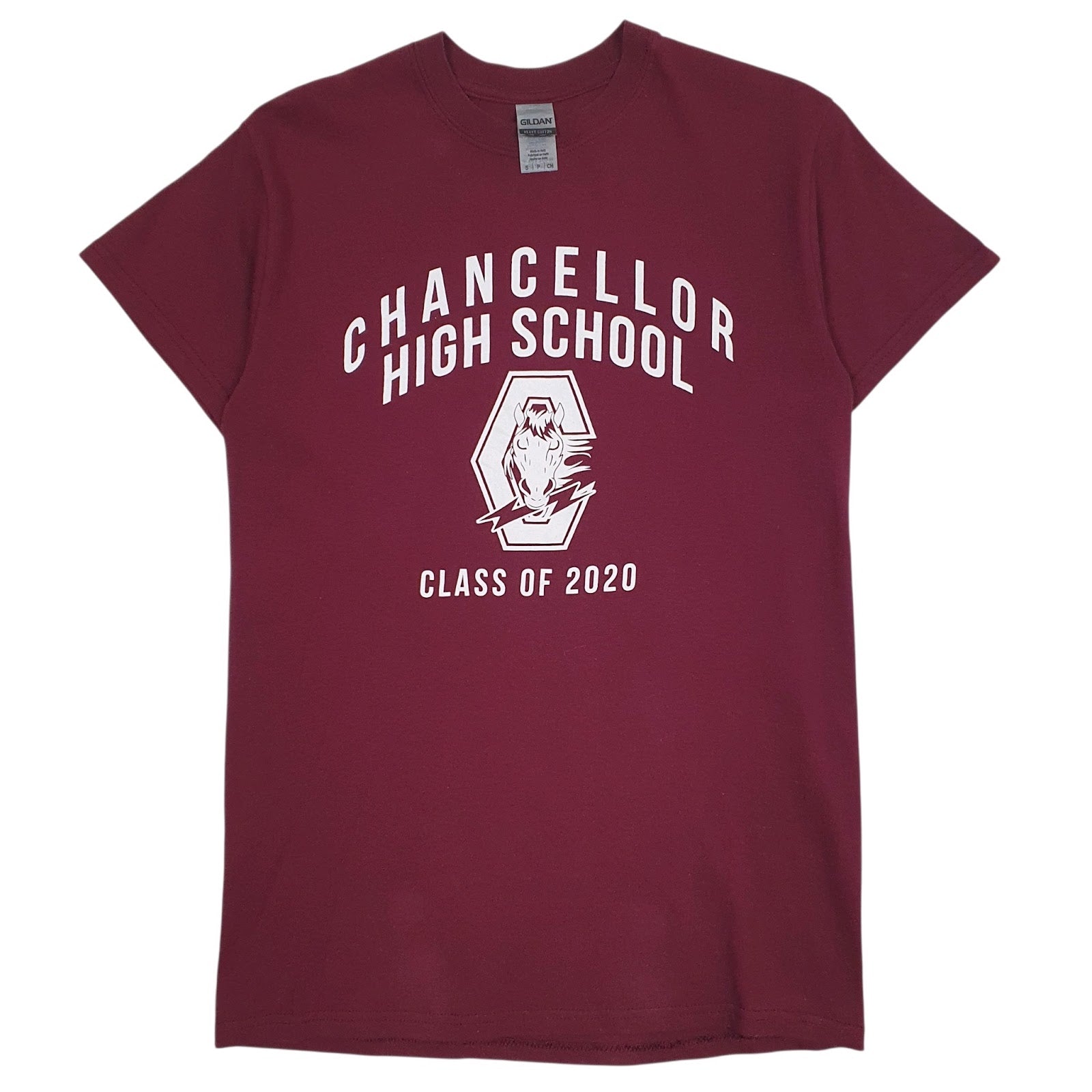 Mens Burgundy Gildan  Short Sleeve T Shirt
