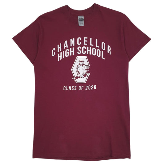 Mens Burgundy Gildan  Short Sleeve T Shirt