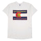 Mens White Gildan Gold Crown Basketball Short Sleeve T Shirt