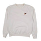 Mens White Nike  Crewneck Jumper